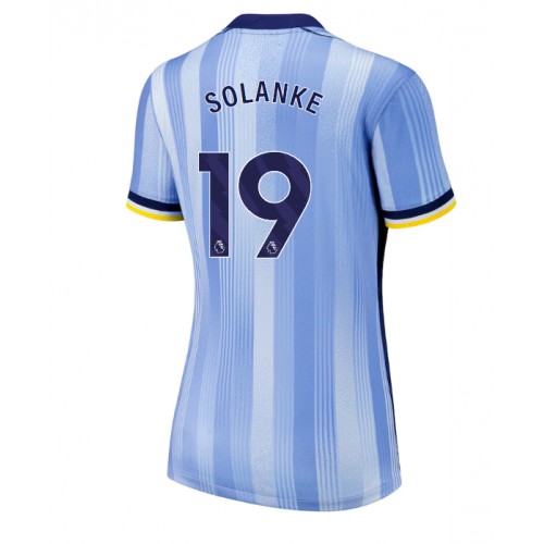 Fotbalové Dres Tottenham Hotspur Dominic Solanke #19 Dámské Venkovní 2024-25 Krátký Rukáv